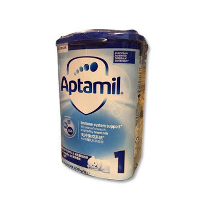 德国进口港版 爱他美初生婴儿奶粉1阶段(0-6个月)800克 Nutricia Aptamil 1