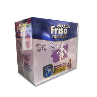 代购港版 荷兰美素佳儿金装纸盒4阶段(3岁以上/潜能无限) Friso Gold P4 1200克