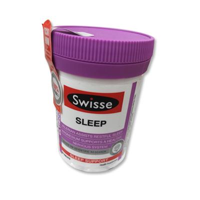 澳洲进口Swisse斯维斯睡眠片 缬草精华60粒/瓶 Swisse Sleep 不含褪黑素 帮助改善睡眠 
